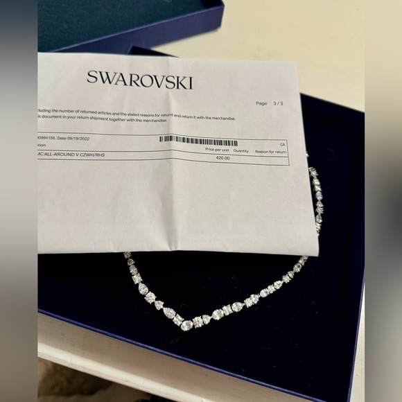 Brand new Swarovski Mesmera Necklace - Picture 3 of 6
